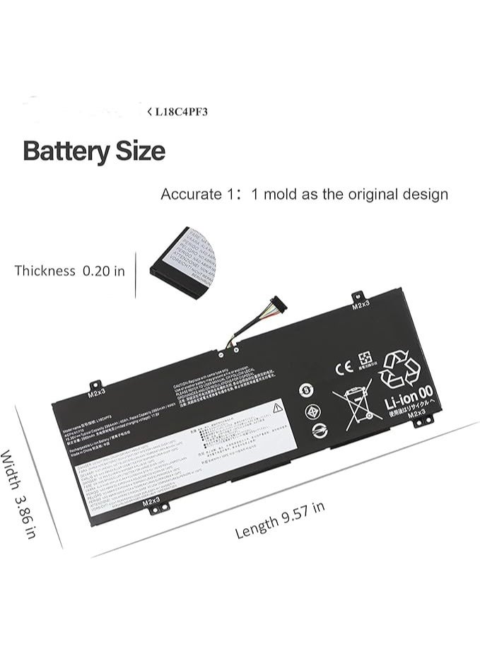 L18C4PF3 L18M4PF3 Battery Compatible for Lenovo C340-14API C340-14IWL IdeaPad C340-14IML S540-14API S540-14IWL Touch S540-14IML Touch L18M4. PF4 L18C4PF4 - Image 2